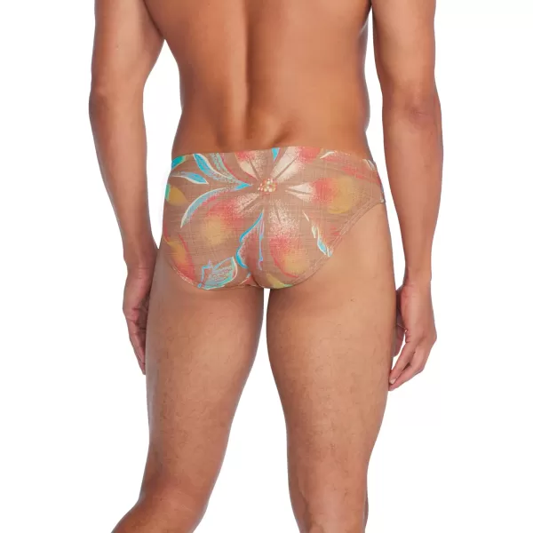 Speedo Mens Swimsuit Brief Eco Flex 2 Outseam BeachstarMirmar Floral