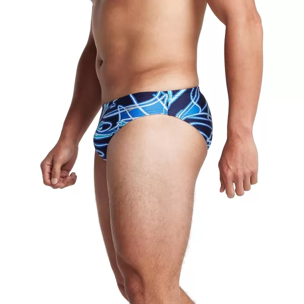 Speedo Mens Swimsuit Brief Eco Flex 2 Outseam BeachstarNeo Fronds