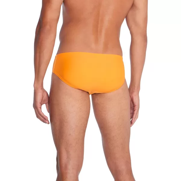 Speedo Mens Swimsuit Brief Eco Flex 3 Outseam BeachstarMandarin Peel