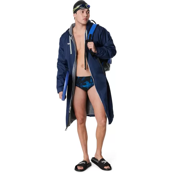 Speedo Mens Swimsuit Brief Endurance Printed Team ColorsReflected Speedo Blue