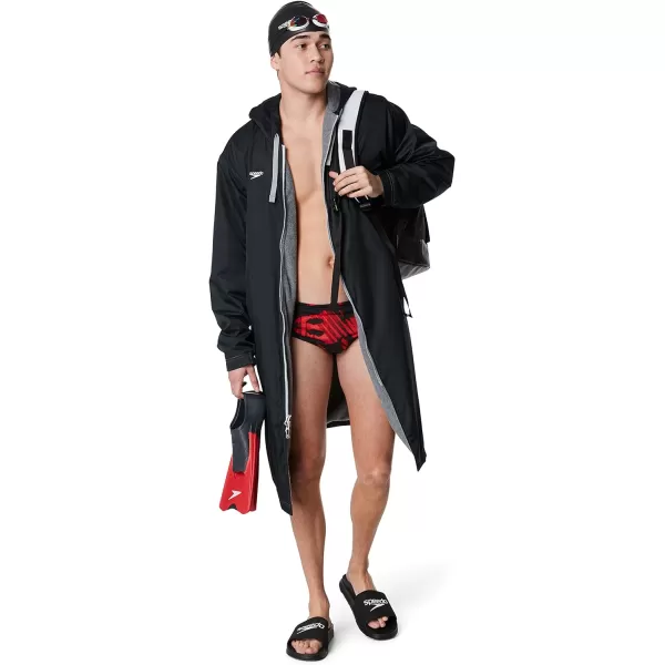 Speedo Mens Swimsuit Brief Endurance Printed Team ColorsReflected Speedo Red