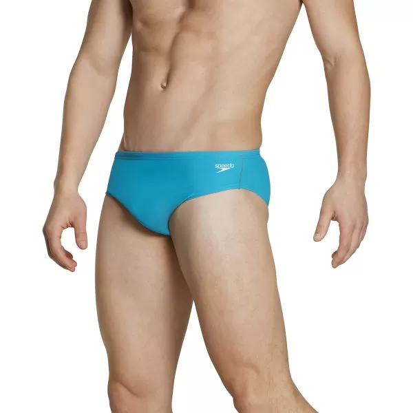Speedo Mens Swimsuit Brief Endurance The One GraphicVibrant Turquoise