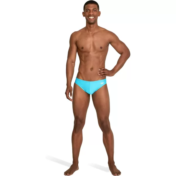 Speedo Mens Swimsuit Brief PowerFlex Eco SolarBlue