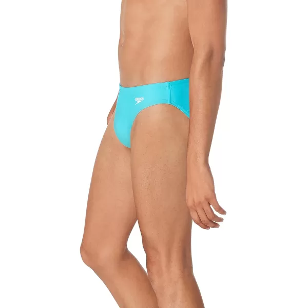 Speedo Mens Swimsuit Brief PowerFlex Eco SolarScuba Blue