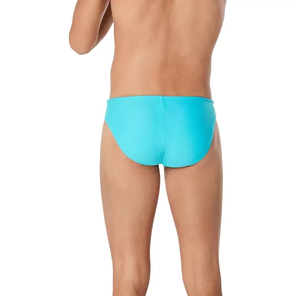 Speedo Mens Swimsuit Brief PowerFlex Eco SolarScuba Blue