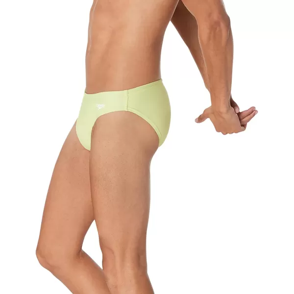 Speedo Mens Swimsuit Brief PowerFlex Eco SolarSharp Green