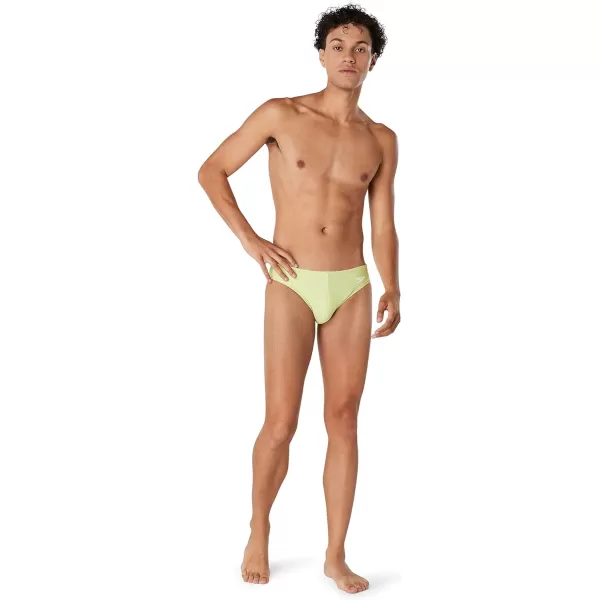 Speedo Mens Swimsuit Brief PowerFlex Eco SolarSharp Green