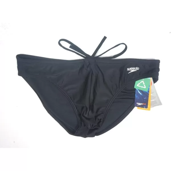 Speedo Mens Swimsuit Brief PowerFlex Eco SolarSpeedo Black