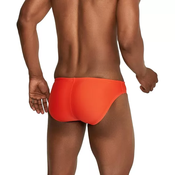 Speedo Mens Swimsuit Brief PowerFlex Eco SolarSpicy Orange