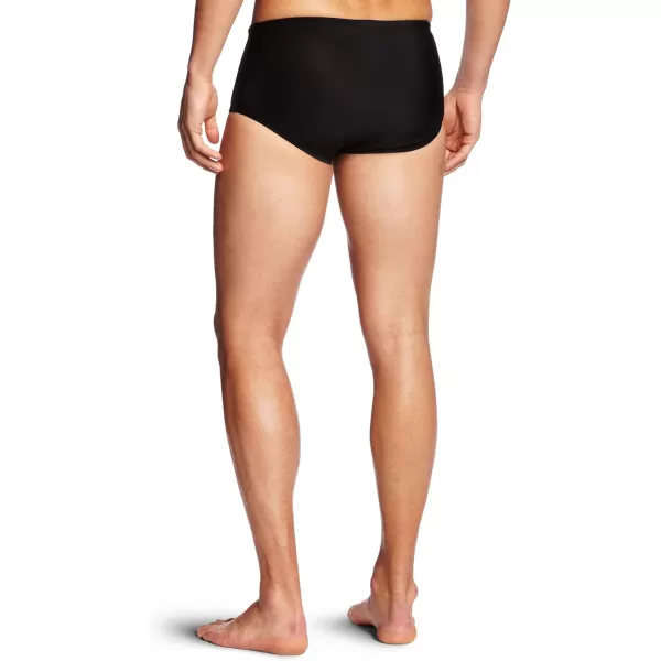 Speedo Mens Swimsuit Brief Powerflex Eco Dive SolidSpeedo Black