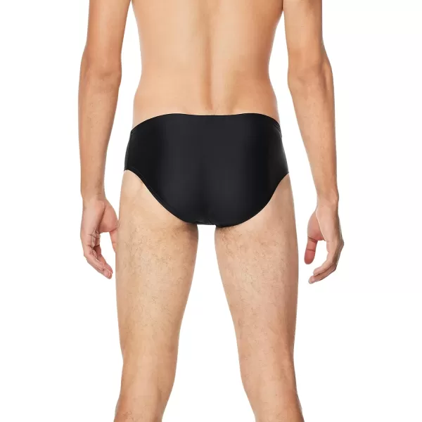 Speedo Mens Swimsuit Brief Powerflex Eco Solid AdultNew Black