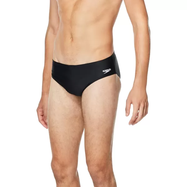 Speedo Mens Swimsuit Brief Powerflex Eco Solid AdultNew Black