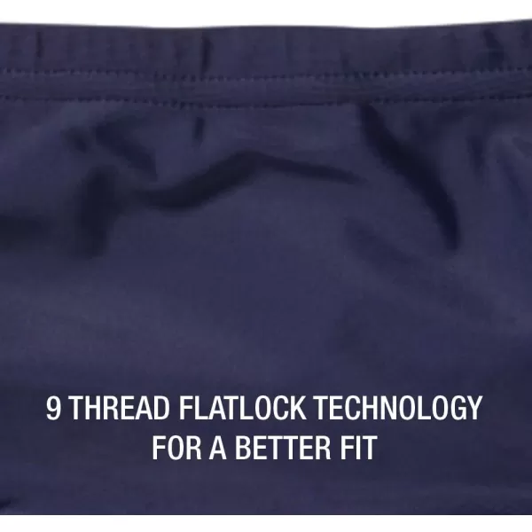 Speedo Mens Swimsuit Brief Powerflex Eco Solid AdultSpeedo Navy
