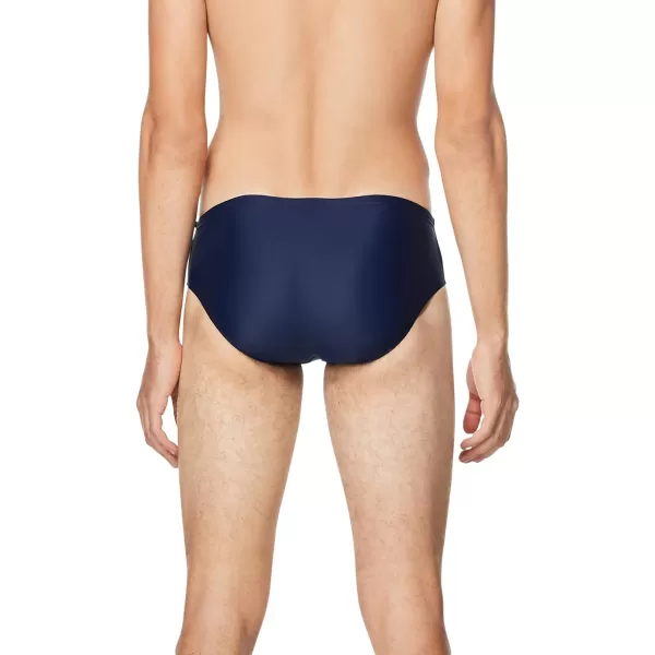 Speedo Mens Swimsuit Brief Powerflex Eco Solid AdultSpeedo Navy