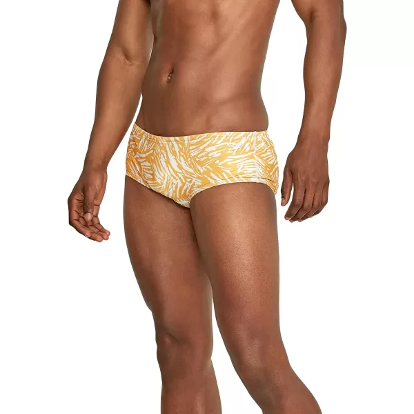 Speedo Mens Swimsuit Euro Brief Endurance PrintedAbstract Tiger