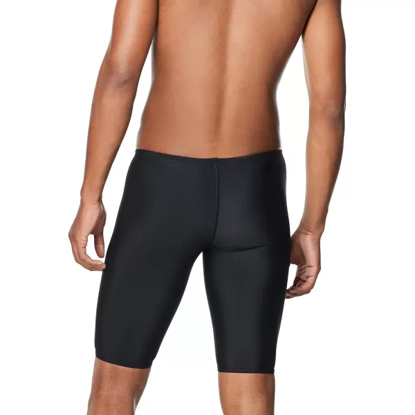 Speedo Mens Swimsuit Jammer Eco ProLT Printed Team ColorsHex Anthracite Black