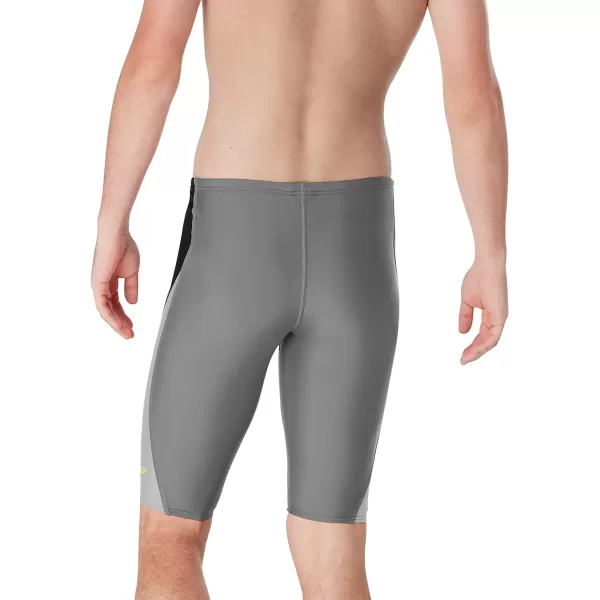 Speedo Mens Swimsuit Jammer Eco Prolt Solid Team ColorsBlock Team Black