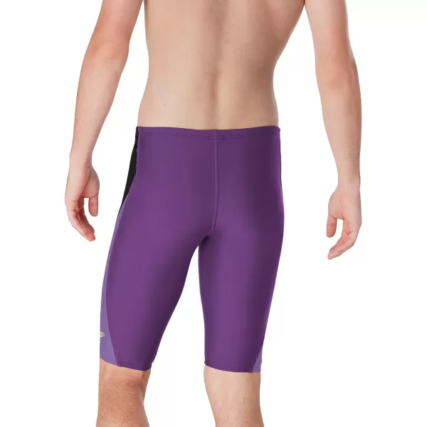 Speedo Mens Swimsuit Jammer Eco Prolt Solid Team ColorsBlock Team Purple