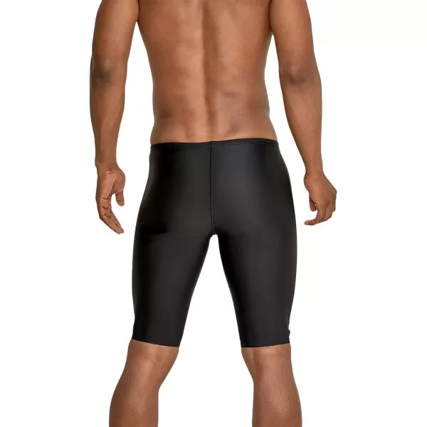 Speedo Mens Swimsuit Jammer Eco Prolt Solid Team ColorsSolid Speedo Black