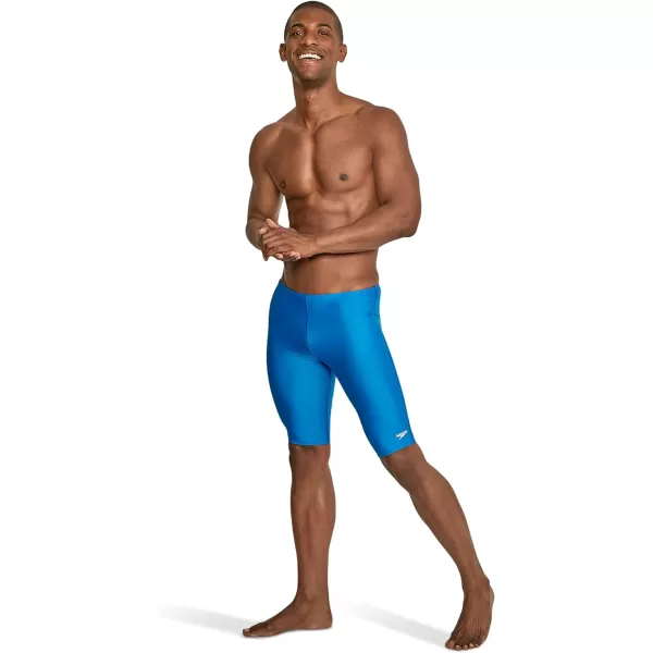 Speedo Mens Swimsuit Jammer Eco Prolt Solid Team ColorsSolid Speedo Blue