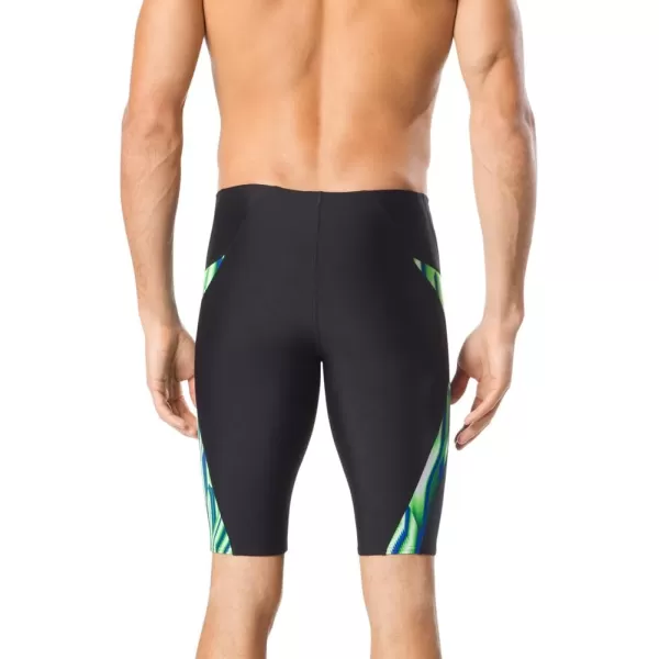 Speedo Mens Swimsuit Jammer Endurance Liquid VelocityDiscontinuedBlueGreen