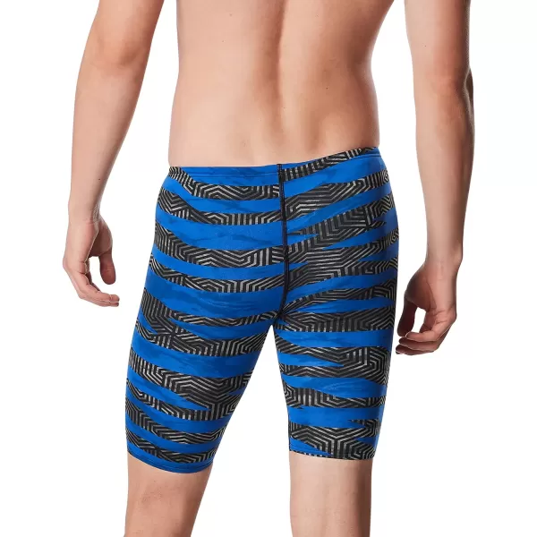 Speedo Mens Swimsuit Jammer Endurance Printed Team ColorsContort Speedo Blue