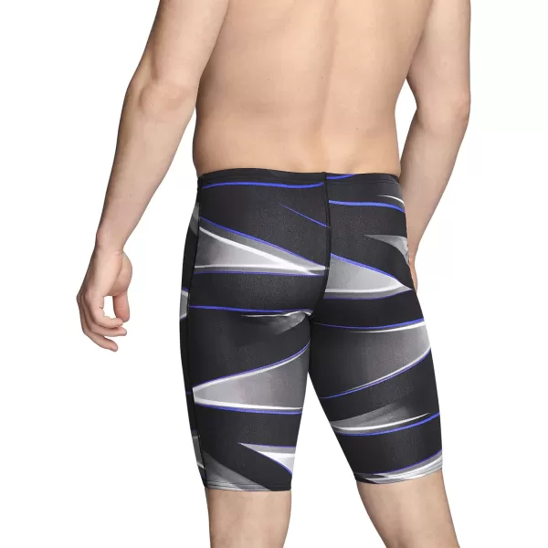 Speedo Mens Swimsuit Jammer Endurance Printed Team ColorsInfinite Speedo Blue