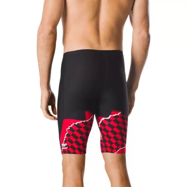 Speedo Mens Swimsuit Jammer Endurance Trending FastDiscontinuedSpeedo Red