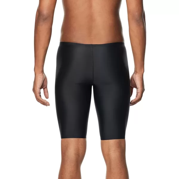 Speedo Mens Swimsuit Jammer Powerflex Eco Solid AdultNew Black