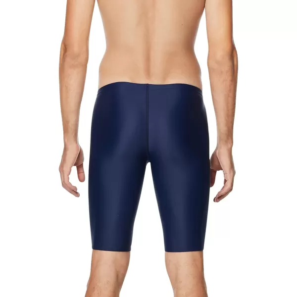 Speedo Mens Swimsuit Jammer Powerflex Eco Solid AdultSpeedo Navy