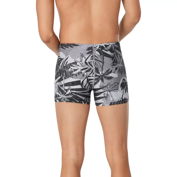 Speedo Mens Swimsuit Square Leg Eco Flex BeachstarCovered Shade Monument