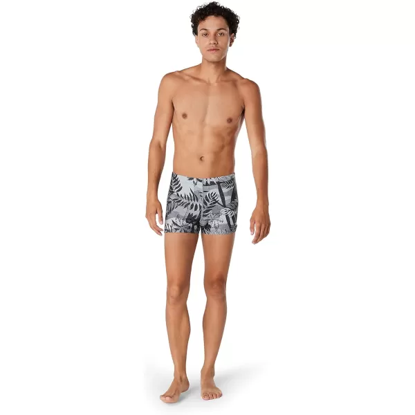 Speedo Mens Swimsuit Square Leg Eco Flex BeachstarCovered Shade Monument