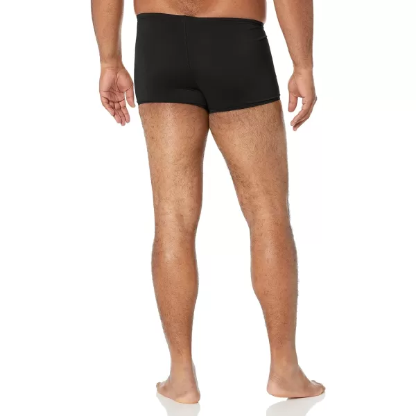 Speedo Mens Swimsuit Square Leg Endurance SolidSpeedo Black