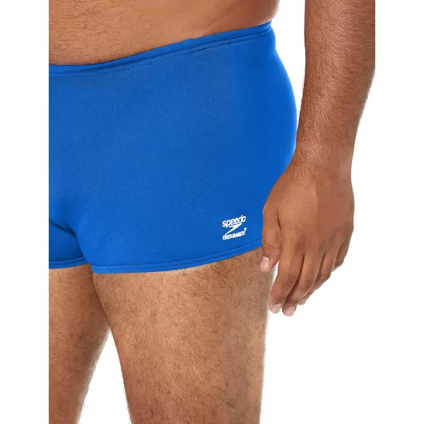 Speedo Mens Swimsuit Square Leg Endurance SolidSpeedo Blue