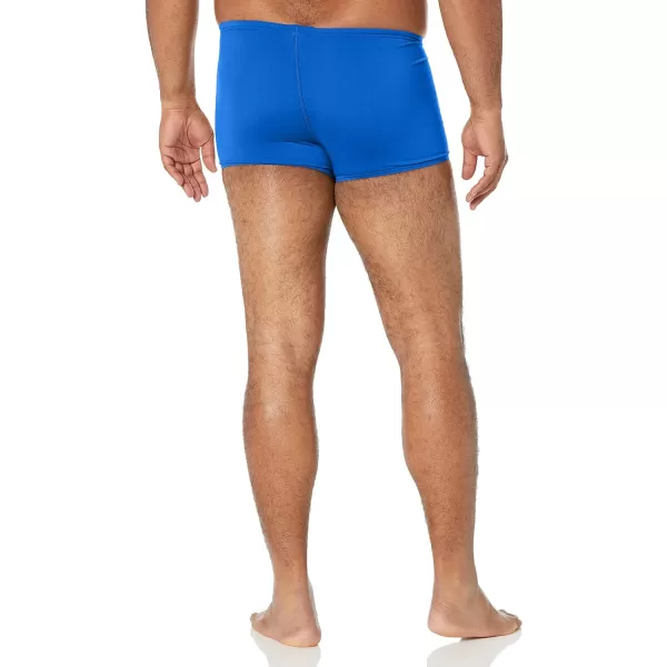 Speedo Mens Swimsuit Square Leg Endurance SolidSpeedo Blue