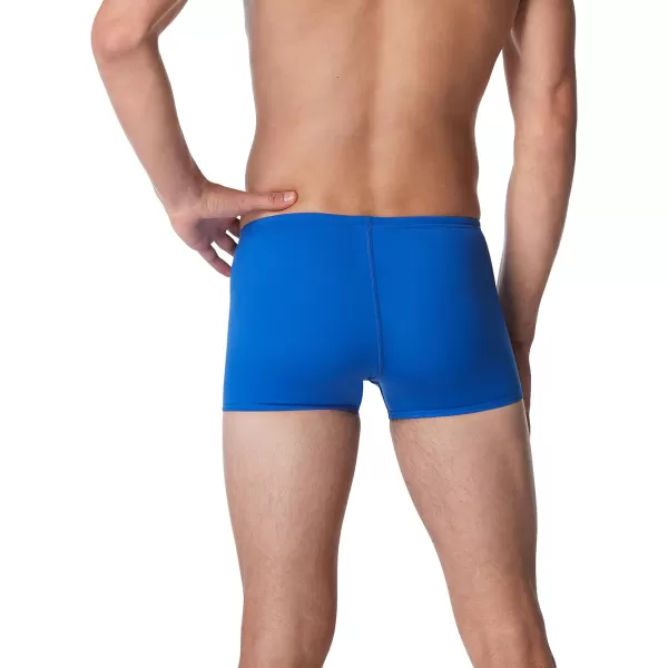 Speedo Mens Swimsuit Square Leg Endurance SolidSpeedo Blue