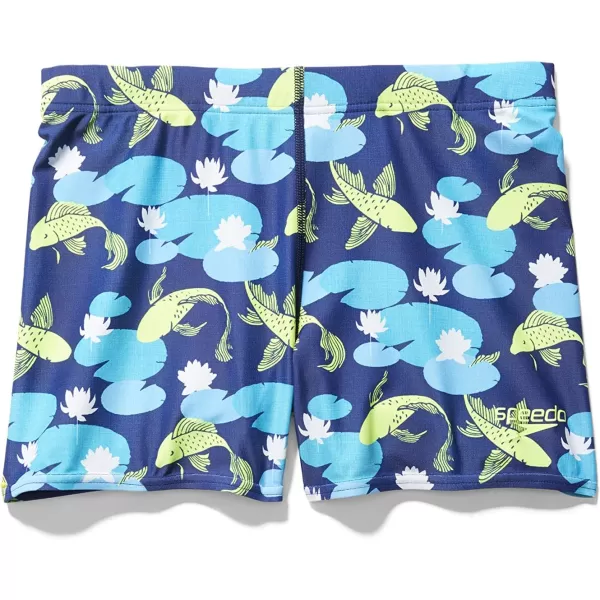 Speedo Mens Swimsuit Square Leg PrintedCapri Breeze
