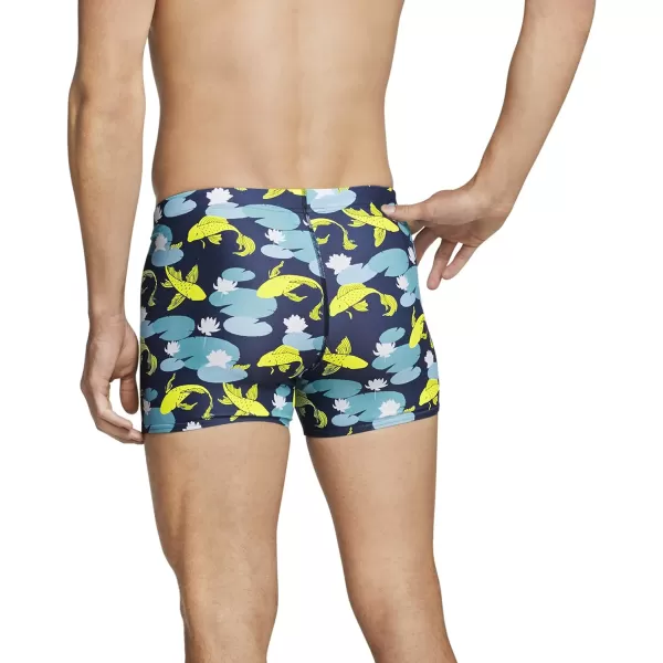 Speedo Mens Swimsuit Square Leg PrintedCapri Breeze