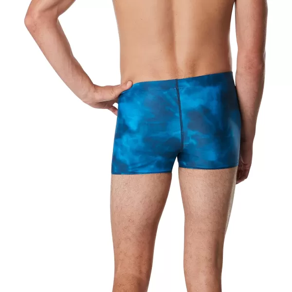 Speedo Mens Swimsuit Square Leg PrintedFlare Moonlit Ocean