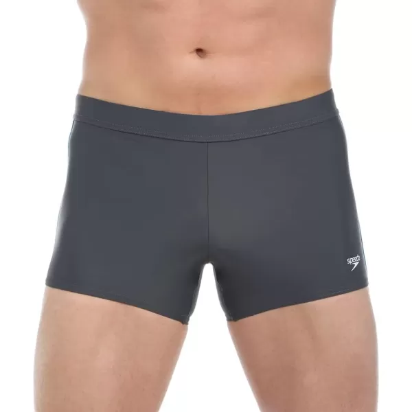 Speedo Mens Swimsuit Square Leg SpliceSpeedo Black