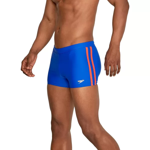 Speedo Mens Swimsuit Square Leg SpliceSpeedo Blue