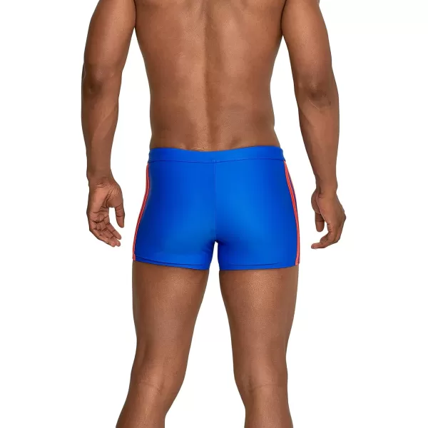 Speedo Mens Swimsuit Square Leg SpliceSpeedo Blue