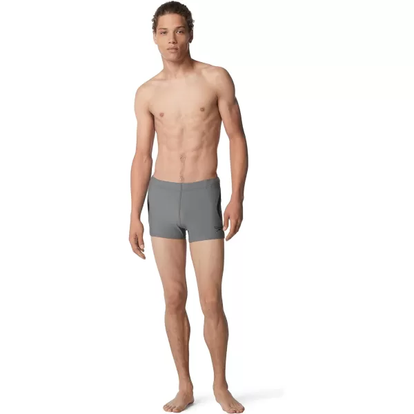 Speedo Mens Swimsuit Square Leg SpliceSplice Monument