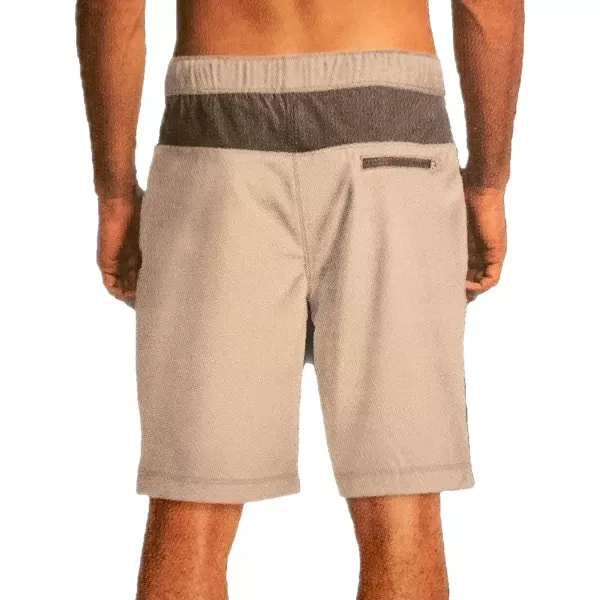 Speedo Mens UPF 50 Stretch Comfort Liner Tech Volley Swim Trunk ShortMonument