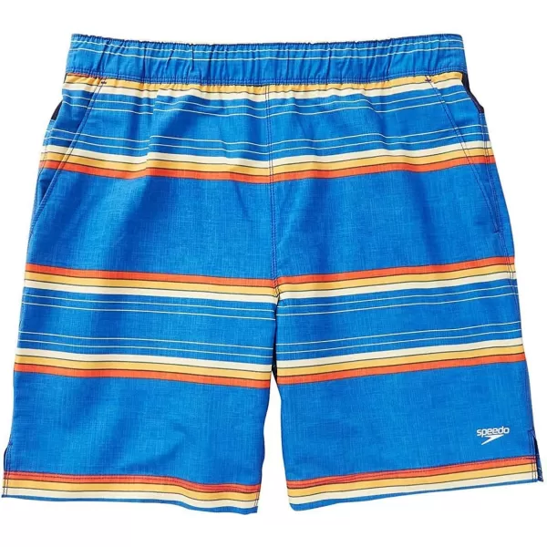 Speedo Mens UPF 50 Tech Volley Swim Trunks with Comfort Liner as1 Alpha s Regular Regular Speedo Blue Small3032Speedo Mens UPF 50 Tech Volley Swim Trunks with Comfort Liner as1 Alpha s Regular Regular Speedo Blue Small3032