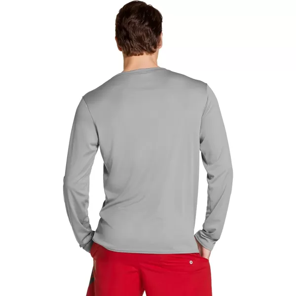 Speedo Mens UV Swim Shirt Basic Easy Long Sleeve Regular FitMonument