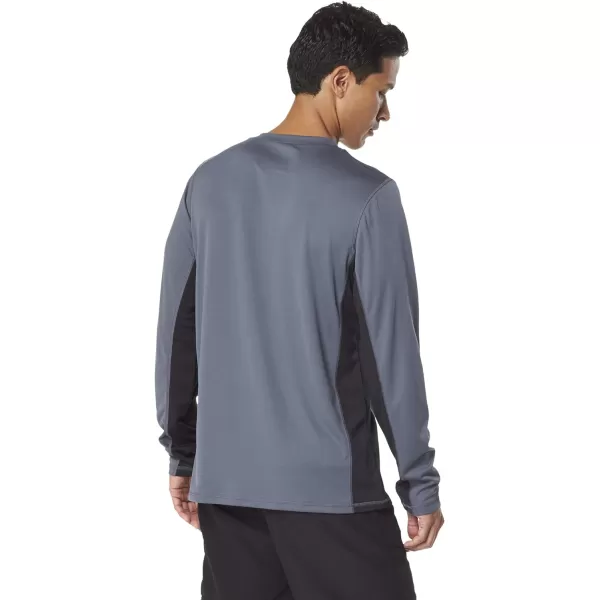 Speedo Mens UV Swim Shirt Long Sleeve Longview TeeGreyBlack