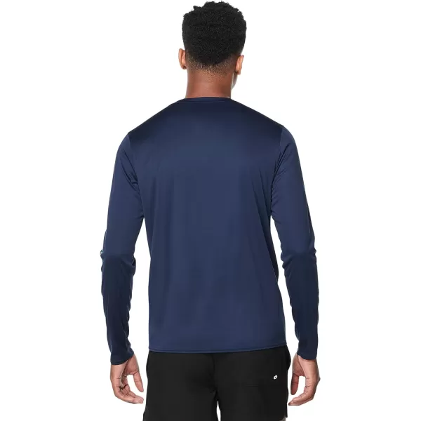 Speedo Mens Uv Swim Shirt Graphic Long Sleeve TeeHorizon Peacoat