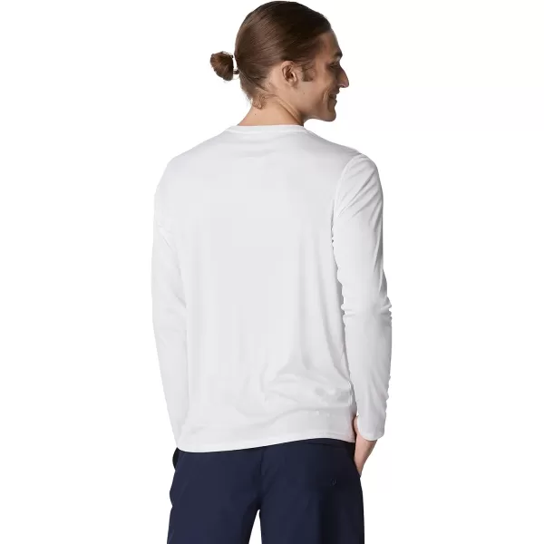 Speedo Mens Uv Swim Shirt Graphic Long Sleeve TeeLanes Bright White