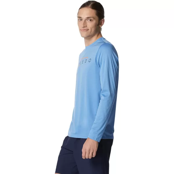 Speedo Mens Uv Swim Shirt Graphic Long Sleeve TeeVintage Palace Blue
